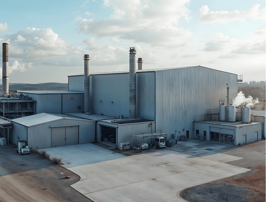 Manufacturing Warehouse Background